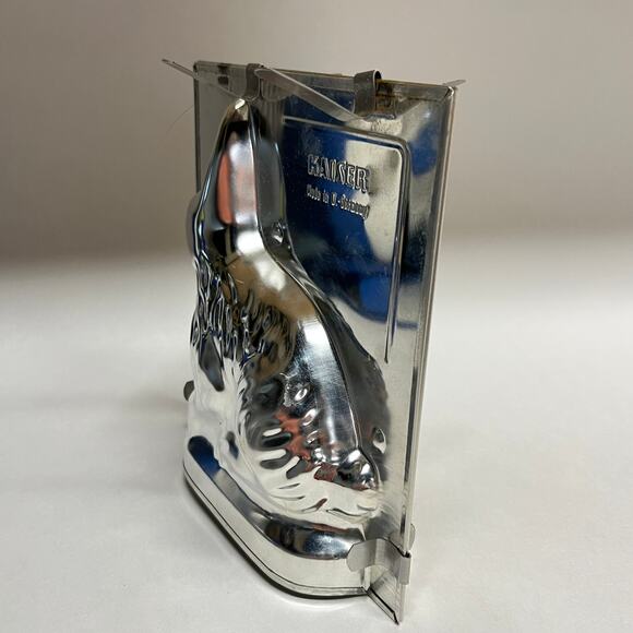 Kaiser Metal Chocolate Rabbit Bunny Mold West Germany - Picture 3 of 5